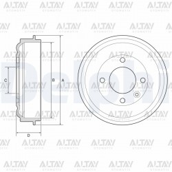 FREN DISKI CORSA F / 208 II F12XHT-EB2FAMD-EB2ADTSM-EB2ADTS-EB2ADTD ARKA (SET) FREN DISKI CORSA F / 208 II F12XHT-EB2FAMD-EB2ADTSM-EB2ADTS-EB2ADTD ARKA (SET)