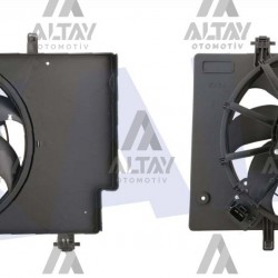 FAN RADYATÖR FIESTA VI 08-12 / B-MAX 12= / COURIER 1.25-1.4-1.4 TDCI-1.5 TDCI-1.6 TDCI-1.6 DAVLUMBAZLI +AC KIRMIZI SOKET 380 W
