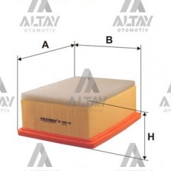 HAVA FİLTRESİ PARTNER / BERLİNGO 96-08 1.9D-2.0 HDİ SÜNGERLİ HAVA FİLTRESİ PARTNER / BERLİNGO 96-08 1.9D-2.0 HDİ SÜNGERLİ