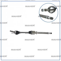 AKS KOMPLE V362   2.2TDCI / CUSTOM 2.0 ECOBLUE 15= ÖN SAG 1092mm (KISA SASE)
