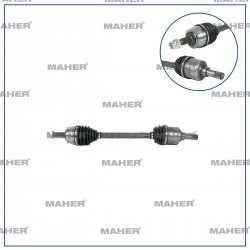 AKS KOMPLE ÖN LINEA 07= / SOL 1.4 642mm