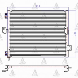 RADYATÖR KLİMA ATOS  98-02 BRAZING
