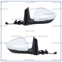 AYNA DIS DIKIZ SUPERB 15-24 ELEKTRIKLI, ISITMALI, ASTARLI, KATLANIR, HAFIZALI, YAN-ALT LAMBALI SAG