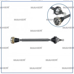 AKS KOMPLE ÖN GOLF5 03-09 / JETTA III 05-10 / PASSAT 05-08 / SAG 2.0TDI BXE-BKP-BKD-CFFB 6M-T 792mm