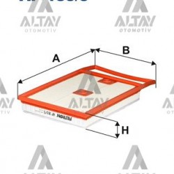 HAVA FİLTRESİ POLO / A1 / IBIZA / FABIA 14= CUSA-CUSB-CUTA 1.4 TDİ HAVA FİLTRESİ POLO / A1 / IBIZA / FABIA 14= CUSA-CUSB-CUTA 1.4 TDİ