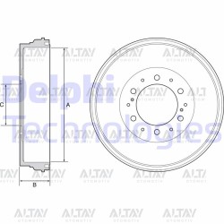 FREN KAMPANASI HILUX 06-11 ARKA 4X4 / 295-6 FREN KAMPANASI HILUX 06-11 ARKA 4X4 / 295-6