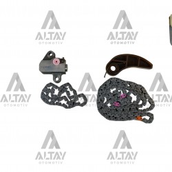 EKSANTRİK ZİNCİR SETİ QASHQAI 07-14 / HR15DE / HR16DE / NOTE 07-10 / JUKE 10-15 1.6 BENZİNLİ (6 PARÇA)