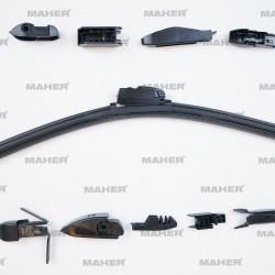 SİLECEK SÜPÜRGESİ TEK TİP ÜNİVERSAL 10 APARATLI 17 MUZ (430mm)