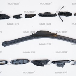 SİLECEK SÜPÜRGESİ TEK TİP ÜNİVERSAL 16 APARATLI 15 MUZ (380mm)