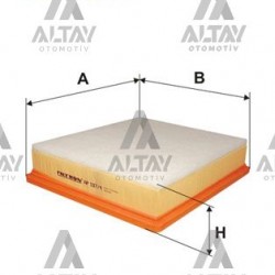 HAVA FİLTRESİ MASTER II / MOVANO 03= 2.5 SÜNGERLİ HAVA FİLTRESİ MASTER II / MOVANO 03= 2.5 SÜNGERLİ