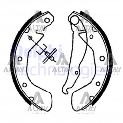 FREN BALATA ASTRA F / CORSA B / CORSA C / VECTRA A LEVYELİ ABSLI PABUÇ ARKA FREN BALATA ASTRA F / CORSA B / CORSA C / VECTRA A LEVYELİ ABSLI PABUÇ ARKA