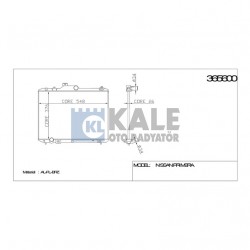 RADYATÖR SU SWIFT 06= 375x548x26 A-T BRAZING