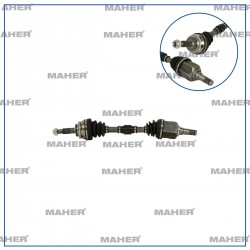 AKS KOMPLE ÖN COROLLA 03-06 / SOL DİZEL 632mm
