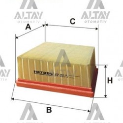 HAVA FİLTRESİ FIESTA / BMAX / COURİER 08= 1.4-1.4İ-1.5-1.6 TDCİ HAVA FİLTRESİ FIESTA / BMAX / COURİER 08= 1.4-1.4İ-1.5-1.6 TDCİ