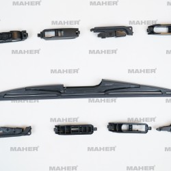 SİLECEK SÜPÜRGESİ PLASTİK TİP 10 APARATLI 13 ARKA (330mm)