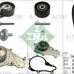 TRİGER SETİ + DEVİRDAİM FİESTA / FUSION 1.4TDI 02= / 206 / 207 / 307 / BIPPER / CİTROEN C2 / C3 / NEMO DV4 1.4 HDI 02= 144 DİŞ TRİGER SETİ + DEVİRDAİM FİESTA / FUSION 1.4TDI 02= / 206 / 207 / 307 / BIPPER / CİTROEN C2 / C3 / NEMO DV4 1.4 HDI 02= 144 DİŞ