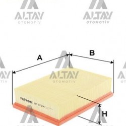HAVA FİLTRESİ MOKKA / CHEVROLET TRAX A14NET-B14NET-A16XER-B16XER-B16DTH