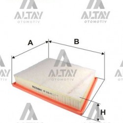 HAVA FİLTRESİ 2F45 / F46 / X1 F48 / X1 F49 MINI F54 / F55 / F56 / F57 / F60 00-06 M47 2.0 TD4