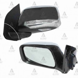 AYNA DIŞ DİKİZ PICKUP 08= NAVARA ELEKTRİKLİ ISITMALI SİNYALLİ OTOMATİK KATLANIR KROM SOL