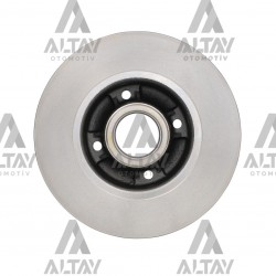 FREN DİSKİ MEGANE II 02-08 / CLIO III 05-12  ABSLİ PORYALI RULMANSIZ ARKA DÜZ 240-4
