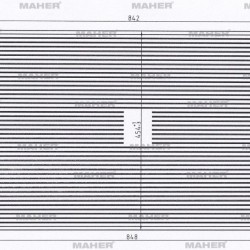 RADYATÖR KLİMA TRANSPORTER T6 09-15 2.0TDI BRAZING