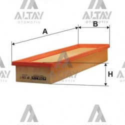 HAVA FİLTRESİ 207 06-13 / C2 03= / C3 03= 1.4 16V