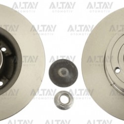 FREN DİSKİ MEGANE II 02-08 / CLIO III 05-12 ABSLİ PORYALI RULMANLI ARKA DÜZ 240-4 (ADET FİYAT) FREN DİSKİ MEGANE II 02-08 / CLIO III 05-12 ABSLİ PORYALI RULMANLI ARKA DÜZ 240-4 (ADET FİYAT)