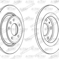 FREN DİSKİ ASTRA J 09-15 / CRUZE 09= ARKA DÜZ 292-5 (SET) FREN DİSKİ ASTRA J 09-15 / CRUZE 09= ARKA DÜZ 292-5 (SET)