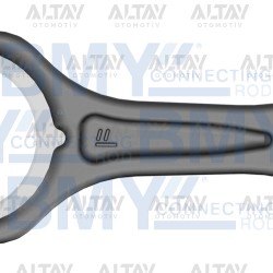 PİSTON KOLU 206 / 207 / 1007 / C1 / C2 / C3 / XSARA / FIESTA / FUSION 02= 1.4 TDCI DV4 / 73.70mm PİSTON KOLU 206 / 207 / 1007 / C1 / C2 / C3 / XSARA / FIESTA / FUSION 02= 1.4 TDCI DV4 / 73.70mm