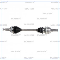 AKS KOMPLE LACETTİ 05= 1.6 ÖN SOL M-T ABSLİ 47 DİŞ 612.5mm