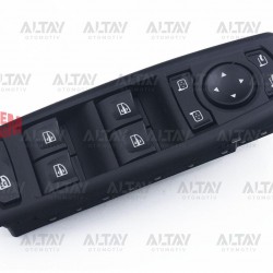 DÜĞME CAM AÇMA FLUENCE / MEGANE III / LAGUNA III (DÖRTLÜ) AYNA AYAR DÜĞMELİ ÇERÇEVELİ 19 PİN SOL DÜĞME CAM AÇMA FLUENCE / MEGANE III / LAGUNA III (DÖRTLÜ) AYNA AYAR DÜĞMELİ ÇERÇEVELİ 19 PİN SOL