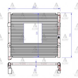 RADYATÖR KLİMA CIVIC 92-95 BRAZING RADYATÖR KLİMA CIVIC 92-95 BRAZING