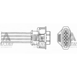 SENSÖR OKSİJEN ASTRA G / CORSA C / VECTRA C / MERIVA 02-07 Z14XE-Z16XE ARKA (OZA660-EE3) SENSÖR OKSİJEN ASTRA G / CORSA C / VECTRA C / MERIVA 02-07 Z14XE-Z16XE ARKA (OZA660-EE3)
