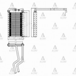 RADYATÖR KALORİFER CIVIC 06-12 FD6 BRAZING