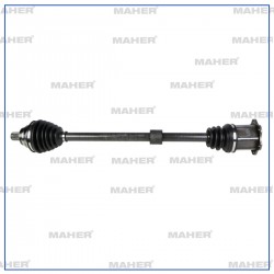 AKS KOMPLE ÖN GOLF7 / A3 / LEON / OCTAVİA 15-20 SAĞ 1.0 TSİ A-T 36 DİŞ 767mm