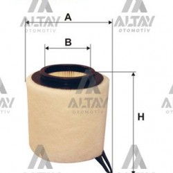 HAVA FİLTRESİ E81 / E82 / E87 / E88 / E90 / E91 / E92 / E93 / X1 E84 02-11 N43-N45-N46