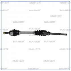 AKS KOMPLE ÖN C2 03-09 / C3 02-09 / SAĞ 1.4HDI M-T BE ŞANZIMAN 854mm