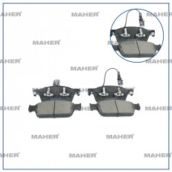 FREN BALATA TRANSPORTER T6 09= CFCA 2.0 TDI 180 HP FİŞLİ ÖN ECO