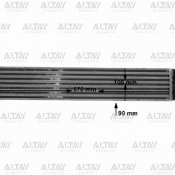 TURBO RADYATÖRÜ (INTERCOOLER) CAPTIVA 06-12 / ANTARA 07= 2.0D