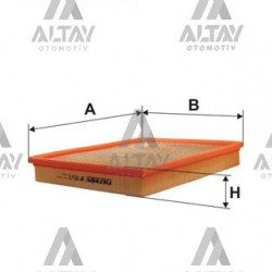 HAVA FİLTRESİ ASTRA G ZAFİRA A Z17DTL Y17DT X20DTL Y20DTH Y22DTR 06- HAVA FİLTRESİ ASTRA G ZAFİRA A Z17DTL Y17DT X20DTL Y20DTH Y22DTR 06-