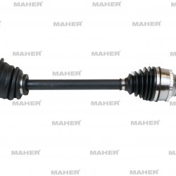 AKS KOMPLE ÖN KANGOO I  98-08 / SOL 1.9D CONTA ÇAPI 57mm 624,7mm