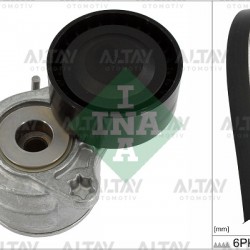 VANTİLATÖR GERGİ SETİ  208 / 2008 / 308 / 3008 / GRANDLAND X / CROSSLAND X / COMBO E / CORSA F 12= 1.2  B12XHL B12XHT