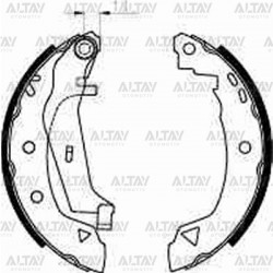FREN BALATA R.19  91-02 PABUÇ ARKA