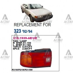 STOP LAMBASI 323  93-95 SEDAN DUYLU SAĞ