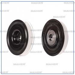 KASNAK KRANK FIESTA / FUSİON / FOCUS / C-MAX / 206 / C2 / C3 / 307 / BIPPER 02= 1.4 HDİ-1.6 TDCİ KASNAK KRANK FIESTA / FUSİON / FOCUS / C-MAX / 206 / C2 / C3 / 307 / BIPPER 02= 1.4 HDİ-1.6 TDCİ