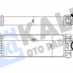 TURBO RADYATÖRÜ (INTERCOOLER) TRANSIT V347 / V362 / V363  11= 2.2 CR CC11 & AF / ARKA -ÖNDEN ÇEKER