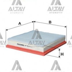 HAVA FİLTRESİ INSIGNIA A 09= A14NET-A16LET-A20NHT-A20DTH SÜNGERLİ