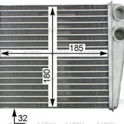 RADYATÖR KALORİFER GOLF5 / CADDY / JETTA / A3 / LEON / OCTAVIA 04-13 RADYATÖR KALORİFER GOLF5 / CADDY / JETTA / A3 / LEON / OCTAVIA 04-13