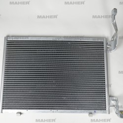 RADYATÖR KLİMA COURIER / FIESTA / CONNECT 14= 1.6TDCI 540X357X16 MM BRAZING