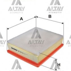 HAVA FİLTRESİ TRAFIC III / VIVARO 14= 1.6DCI R9M HAVA FİLTRESİ TRAFIC III / VIVARO 14= 1.6DCI R9M